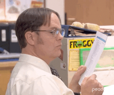 Suspicious Season 9 GIF by The Office - Find & Share on GIPHY