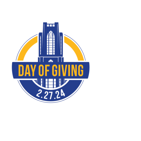 Pdog Sticker by Pitt Alumni Association