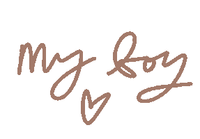 My Love Dog Sticker