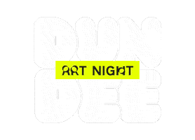 Art Festival Dundee Sticker by Art Night