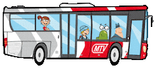 Bus Transport Sticker by MTV Main Taunus Verkehrsgesellschaft