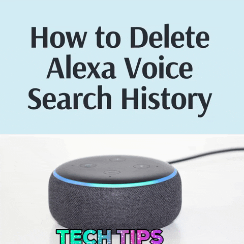 How To Delete Alexa Voice Search History GIF