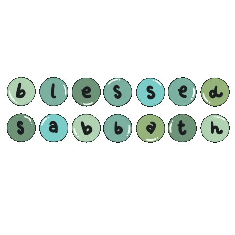 Seventh Day Rest Sticker