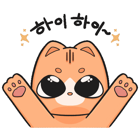 Cat Hello Sticker