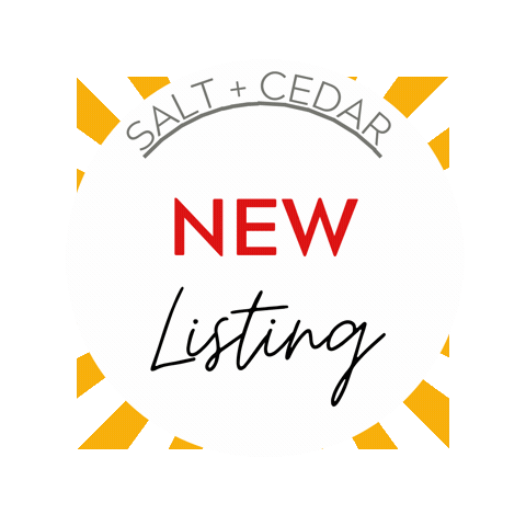 Real Estate New Listing Sticker by Salt and Cedar Properties