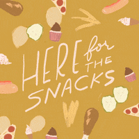 Snacking Super Bowl GIF by BrittDoesDesign
