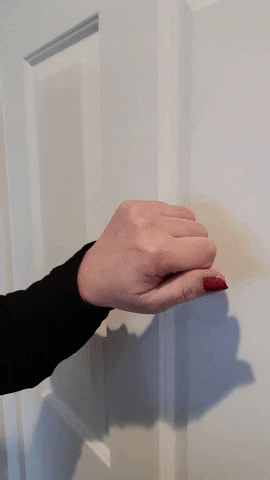 Knock Knock Hello GIF by The Cringey Mom - Jen Campbell