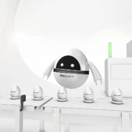 Robot Sorting GIF by Balluff_EMEA