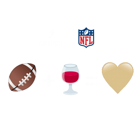 Game Day Win Sticker by Barefoot Wine