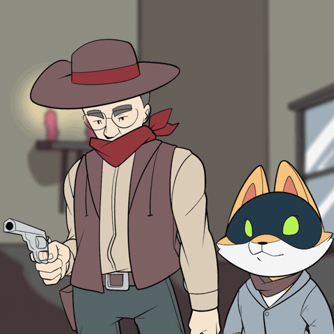 John Wayne Dog GIF by Artificial Inu