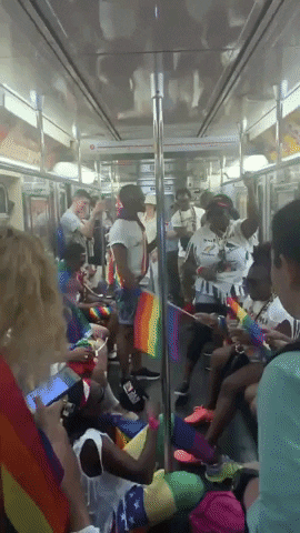Pride Parade GIF by Storyful