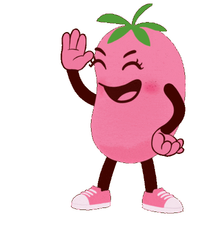 Happy Berry Sticker by Cokelat SilverQueen