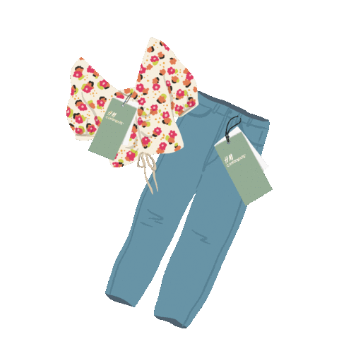 HM fashion recycler Sticker