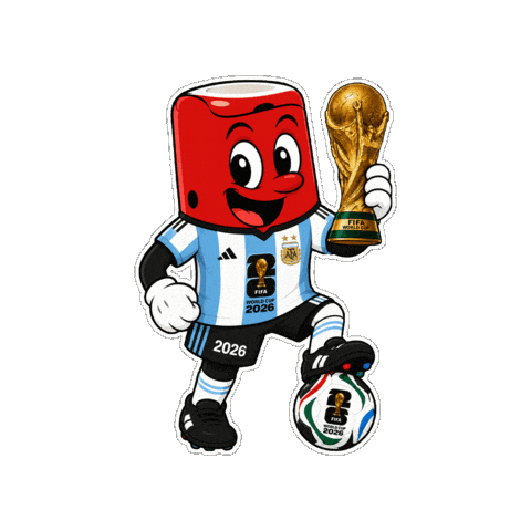 Football Argentina Sticker by TraxxPrinter