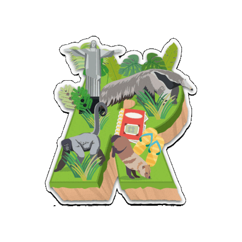 Amazon Sticker by よこはま動物園ズーラシア