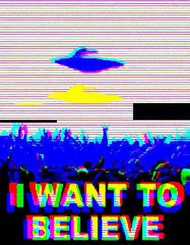 Glitch Believe GIF by PEEKASSO