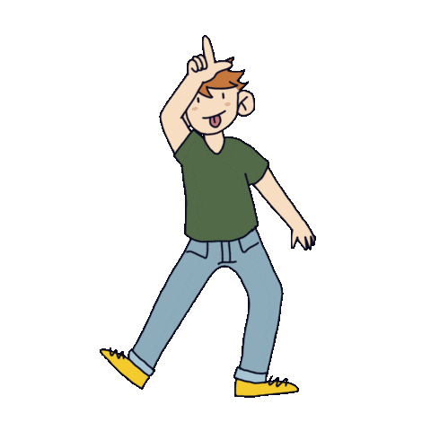 Dance Loser Sticker by max contre-attaque