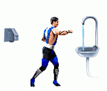 Wash Hands Hygiene Gif