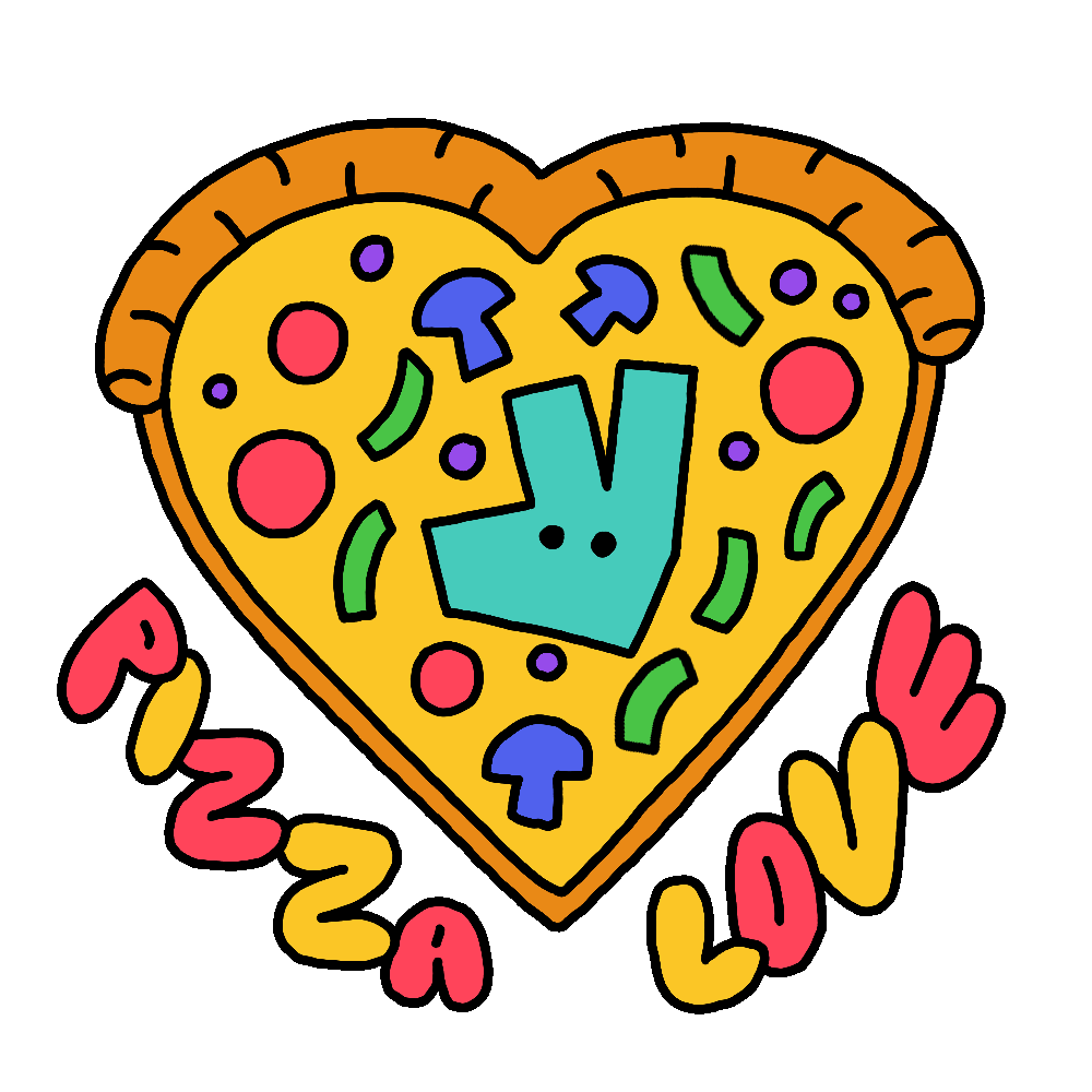 Pizza Love Sticker for iOS & Android GIPHY