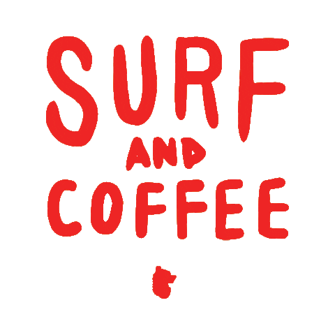 San Clemente Coffee Sticker by Bear Coast