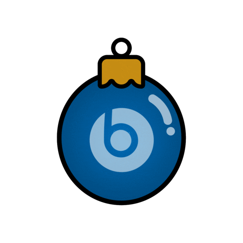 Christmas Tree Sticker by Beats by Dre