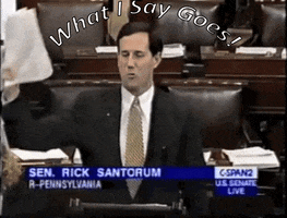 Rick Santorum Boss GIF