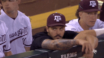 College Baseball Dancing GIF by Texas A&M Athletics