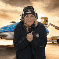 Freezing Royal Dutch Airlines GIF by KLM
