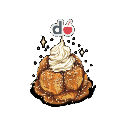 Monkey Bread Desserts Sticker by Demetres