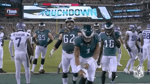 Philadelphia Eagles Dancing GIF by NFL - Find & Share on GIPHY