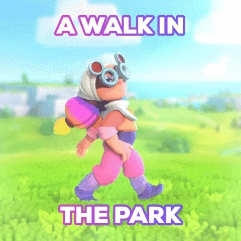 A Walk In The Park Exercise GIF