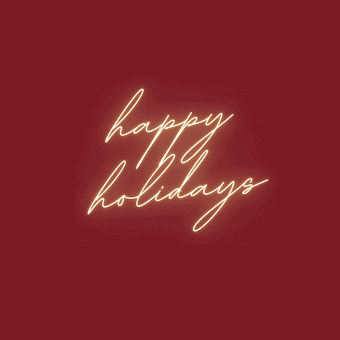 Merry Christmas Gold GIF by Be You Hair Boutique