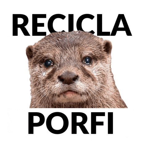 Nutria Sticker by ecoembes