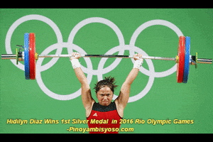 laverntan hidilyn diaz 2016 rio olympic games GIF