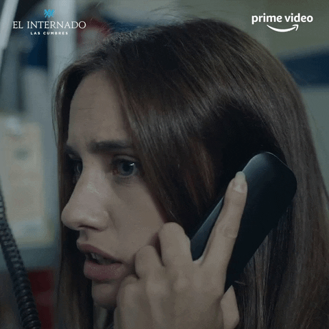 Amazon Prime Video Phone GIF by Prime Video España