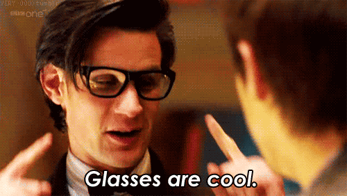 Image result for matt smith doctor who gifs glasses cool