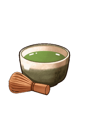Green Tea Sticker