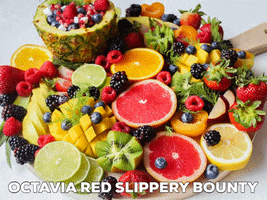 Octavia Red Slippery Bounty GIF