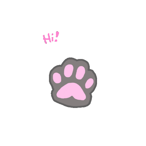 Cat Hello Sticker