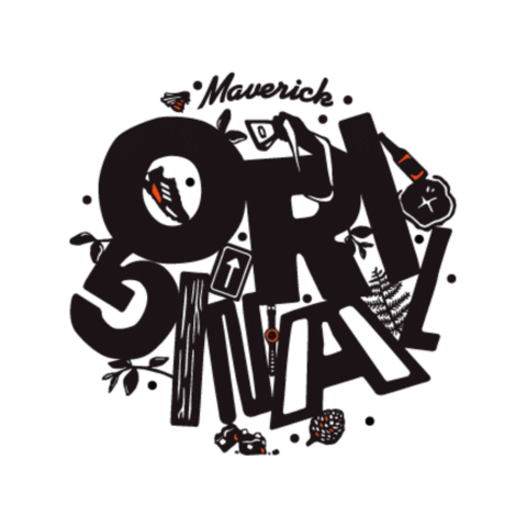 Maverick Race Sticker