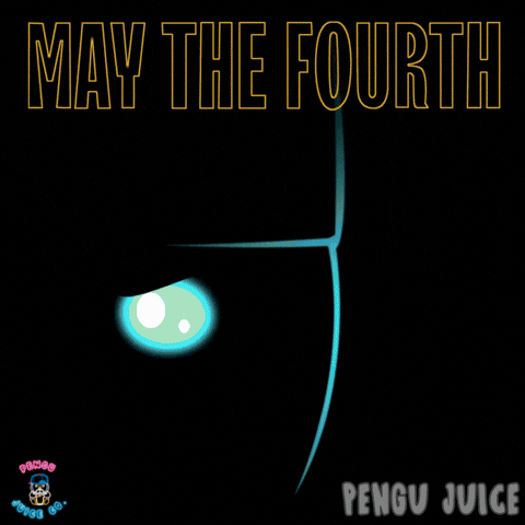 Luke Skywalker Penguin GIF by Pengu Juice Co.