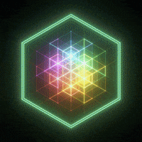 Rainbow Glow GIF by xponentialdesign