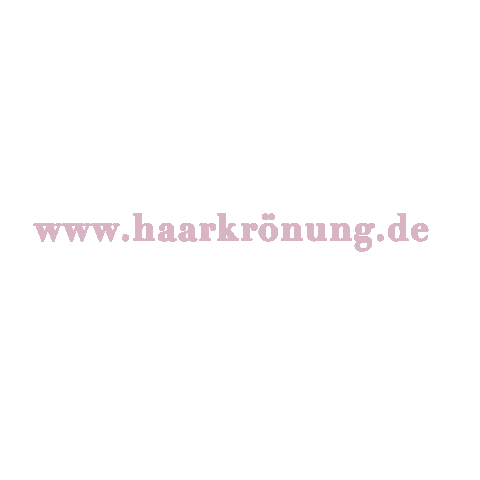 Haarkrönung Sticker