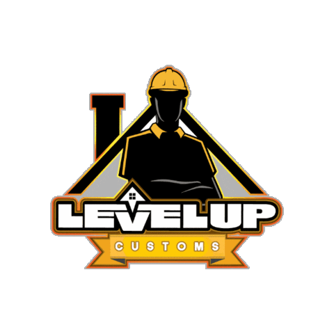 Level Up Construction Sticker by Level Up Customs