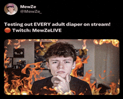 Fire Cringe GIF