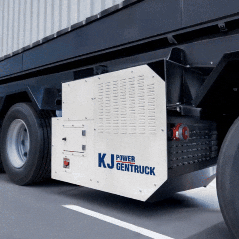 Truck Diesel Generator GIF by KJ Power Generator