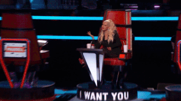 christina aguilera television GIF by The Voice