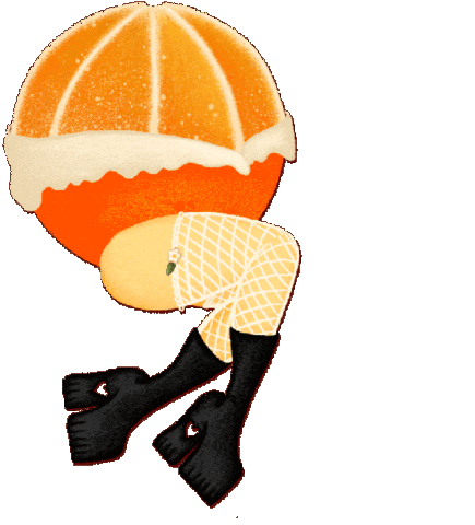 Orange Orlando Sticker by milkmartorlando