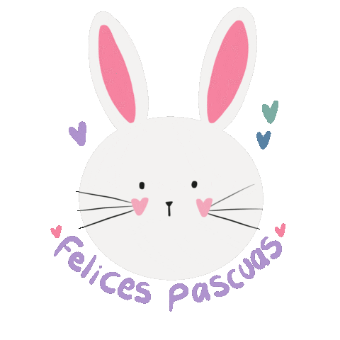 Bunny Love Sticker by Melita Dg