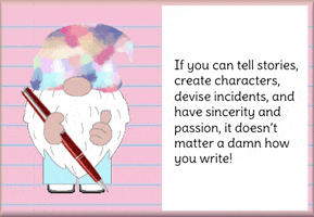 Once Upon A Time Writing GIF